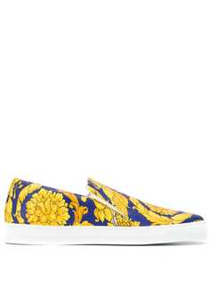Versace barocco pattern sneakers