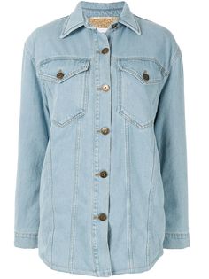 Nanushka oversized denim jacket