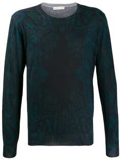 Etro faded paisley print sweatshirt