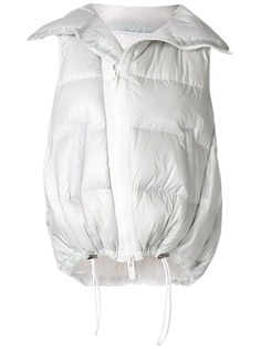 Sacai padded zip-up gilet
