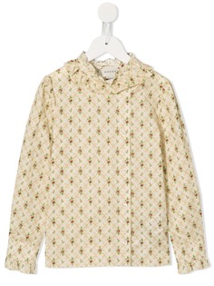 Gucci Kids floral print blouse