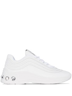 Miu Miu embellished heel low-top sneakers