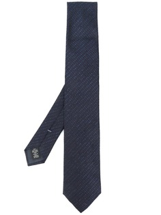 Ermenegildo Zegna geometric embroidered tie