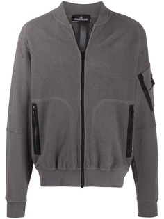 Stone Island Shadow Project бомбер с карманом на рукаве