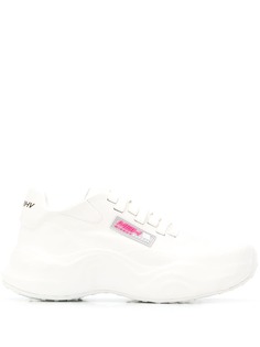 Misbhv leather lace-up sneakers