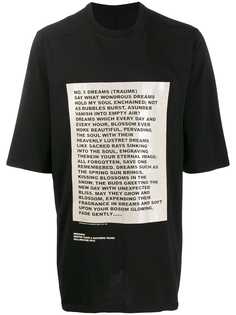 Rick Owens DRKSHDW Deeper THan a Mothers Tears oversized T-shirt