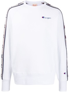 Champion logo lined sweatshirt