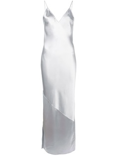 Fleur Du Mal low cut back bias gown