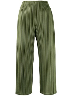 Pleats Please By Issey Miyake high waisted palazzo pants