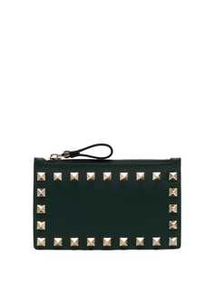Valentino Valentino Garavani Rockstud zipped wallet