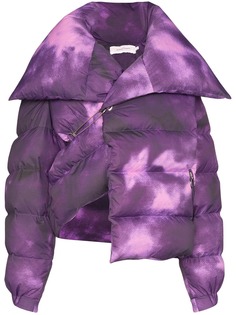 MarquesAlmeida deconstructed tie-dye puffer jacket