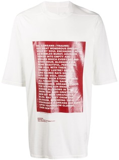 Rick Owens DRKSHDW Deeper THan a Mothers Tears oversized T-shirt