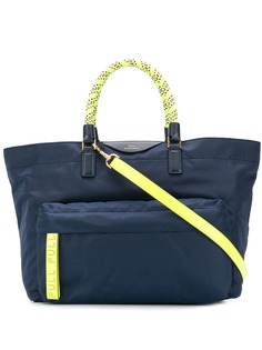 Anya Hindmarch nylon tote with bungee cord handles