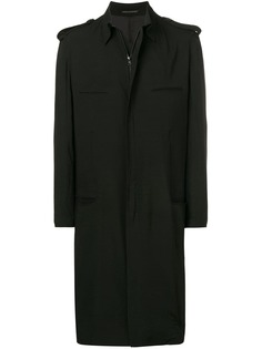 Yohji Yamamoto удлиненное пальто