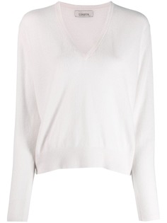 Laneus v-neck knitted top