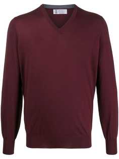 Brunello Cucinelli v-neck jumper