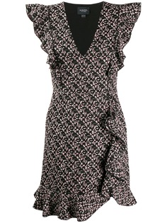 Giambattista Valli твидовое платье с оборками