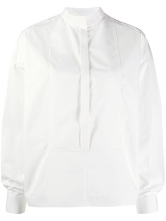 Maison Rabih Kayrouz high neck poplin shirt