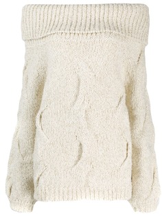 Snobby Sheep off the shoulder sweater