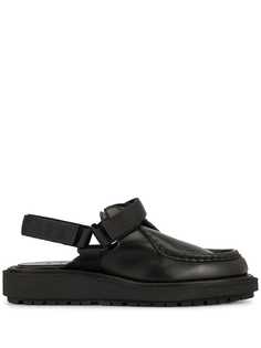 Sacai open back sandals
