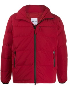 Aspesi front zip puffer jacket