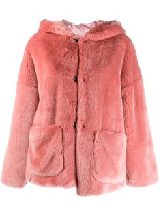 LAutre Chose faux fur hooded jacket