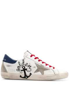Golden Goose Superstar anchor sneakers