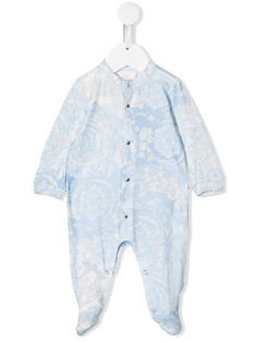 Young Versace floral print pyjamas