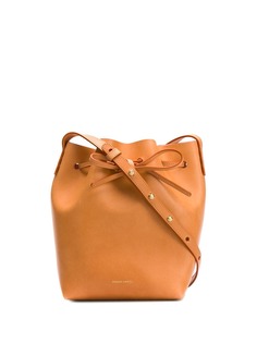 Mansur Gavriel сумка-ведро с тисненым логотипом