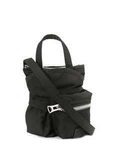 Sacai zipped compartment shoulder bag