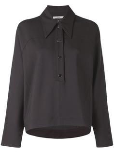 Tibi эластичный трикотажный топ