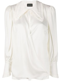 Magda Butrym блузка с длинными рукавами