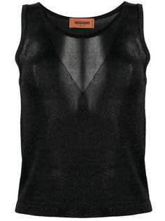 Missoni sheer tank top