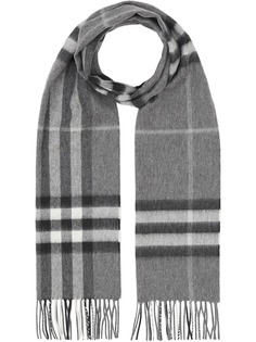 Burberry кашемировый шарф в клетку