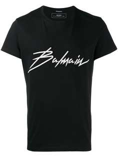 Balmain футболка с логотипом