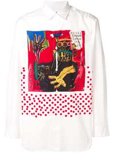 Comme Des Garçons Shirt рубашка Comme des Garçons x Jean-Michel Basquiat с графическим принтом