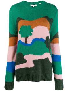 Chinti & Parker джемпер вязки интарсия с изображением
