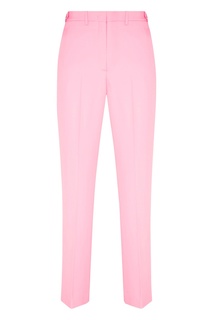 Розовые брюки из флиса Msgm