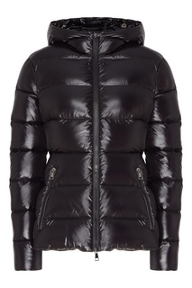 Черная стеганая куртка Moncler