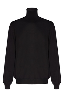 Черная водолазка из шерсти Balenciaga Man