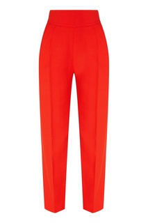 Красные брюки со стрелками Msgm