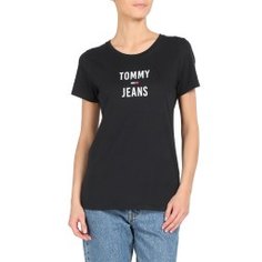 Футболка TOMMY JEANS DW0DW07155 черный