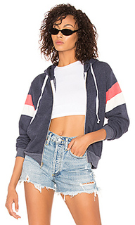 Худи на молнии varsity stripe regan - Wildfox Couture