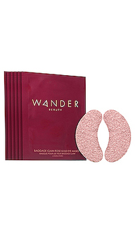 Маска на глаза baggage claim rose gold eye masks 6 pack - Wander Beauty