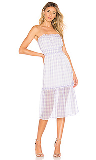 Платье миди mallory - MAJORELLE