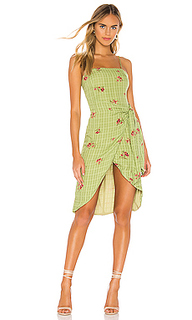 Платье в цветочек anna - MAJORELLE