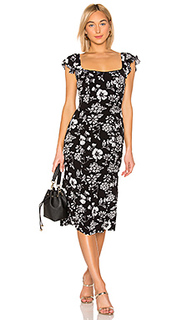 Платье миди nikki - MAJORELLE