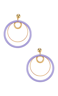 Серьги multi hoop - LARUICCI