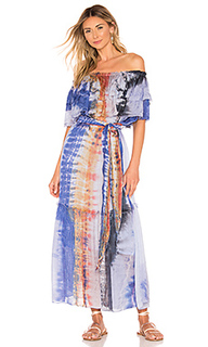 Платье ruffle maxi - Raquel Allegra
