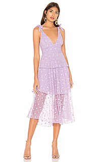 Платье миди rowan - MAJORELLE